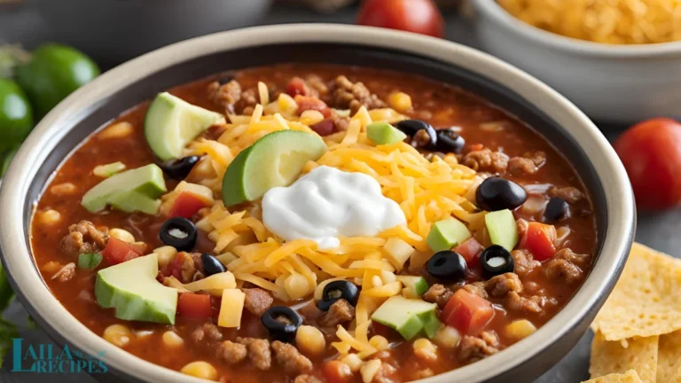 taco soup recipe