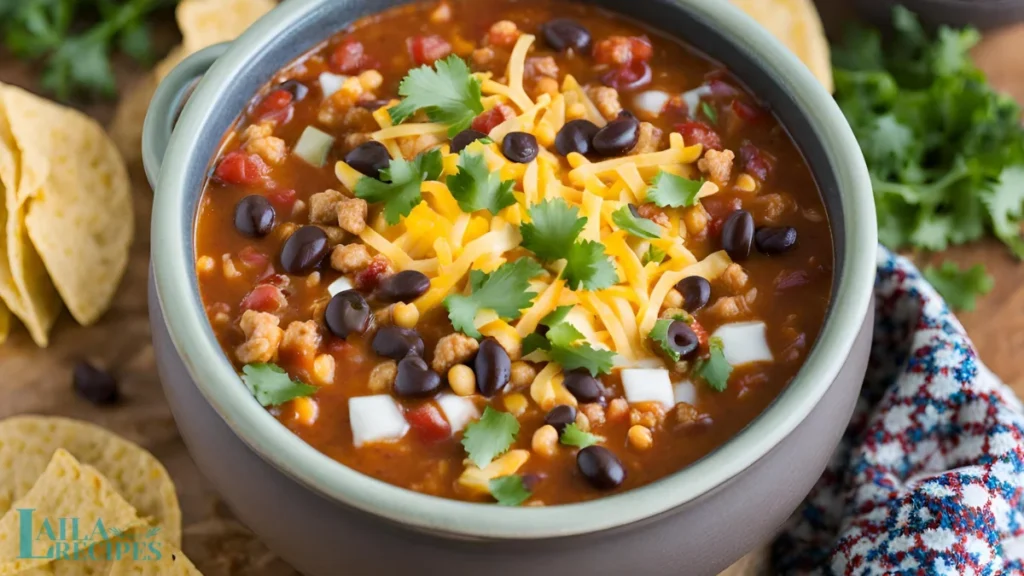 perfect companions: cornbread, tortilla chips, or a fresh salad. What's your favorite side dish to complete this meal