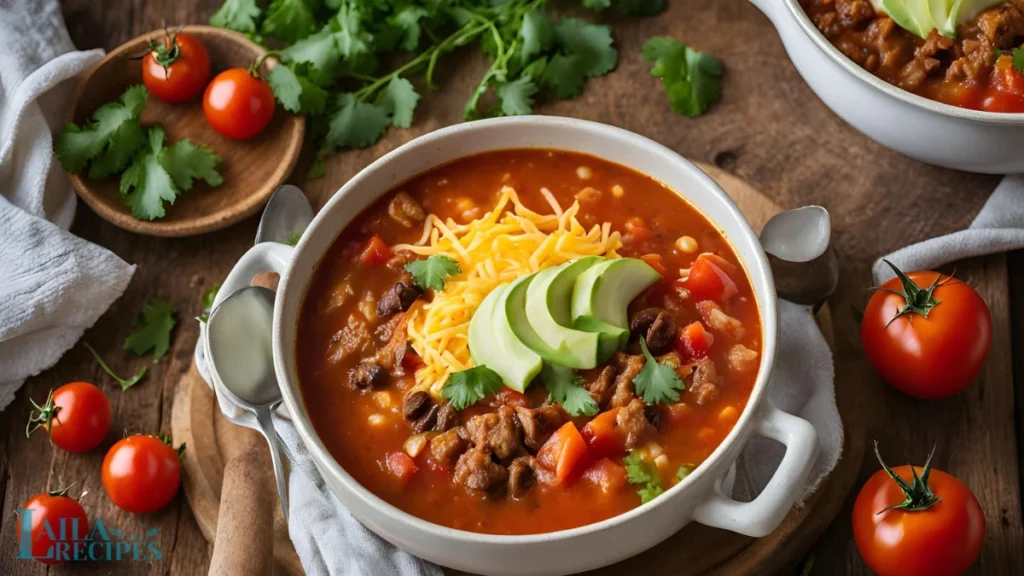 perfect companions: cornbread, tortilla chips, or a fresh salad. What's your favorite side dish to complete this meal
