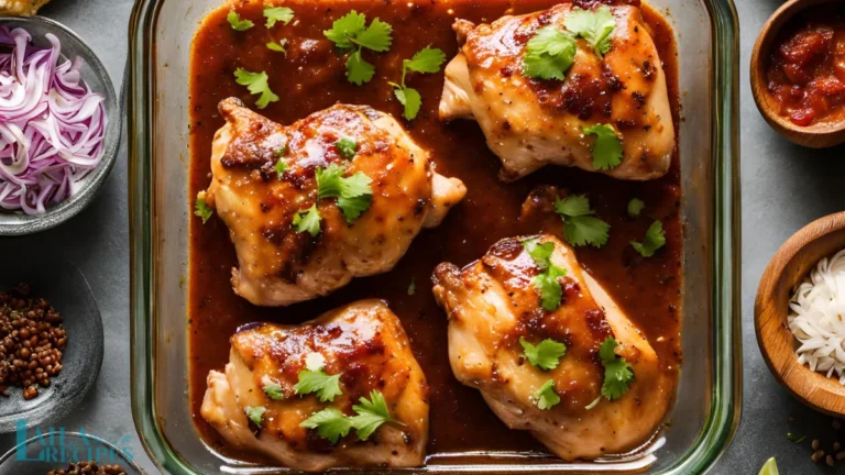 Close-up of chipotle peppers in adobo sauce.