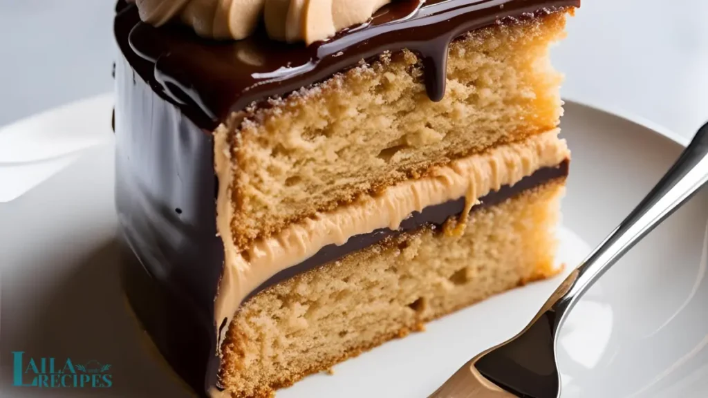 Golden-brown cake layers cooling on a wire rack.